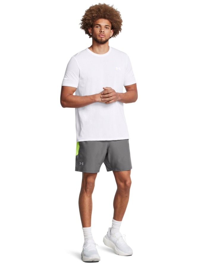 Spodenki do biegania męskie Under Armour UA Launch Pro 2n1 7'' Shorts - szare