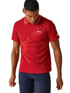 Regatta Funkcyjna koszulka polo "Maverik V" w kolorze czerwonym rozmiar: XL