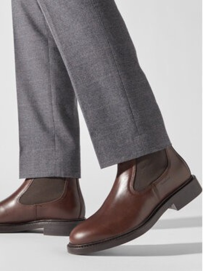 Gant Sztyblety Millbro Chelsea Boot 27631416 Brązowy