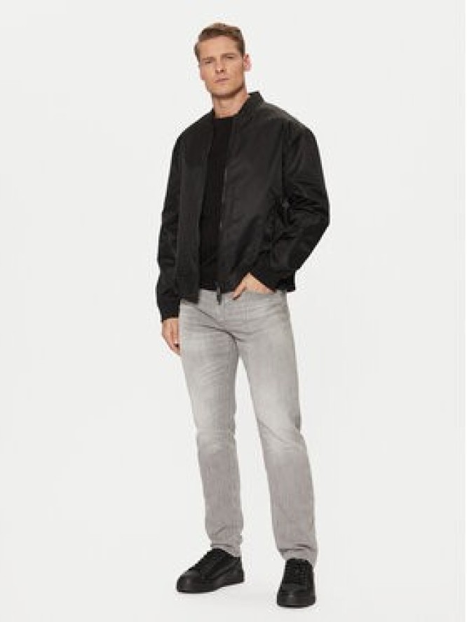 Armani Exchange Kurtka bomber XM000195 AF12011 UC001 Czarny Regular Fit