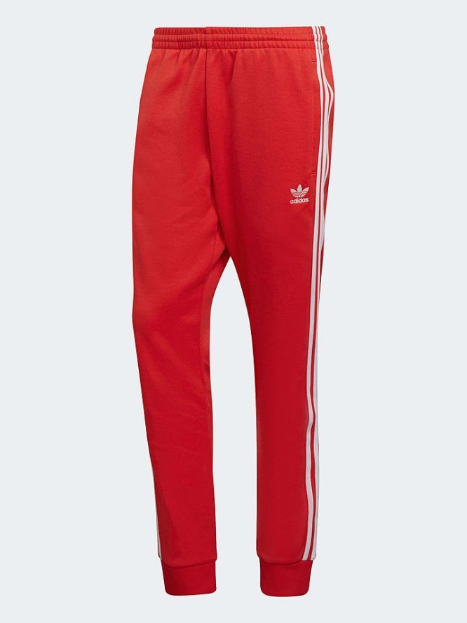 adidas Spodnie sportowe w kolorze czerwonym rozmiar: XS
