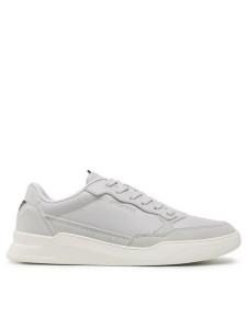 Tommy Hilfiger Sneakersy Elevated Cupsole Leather Mix FM0FM04358 Szary