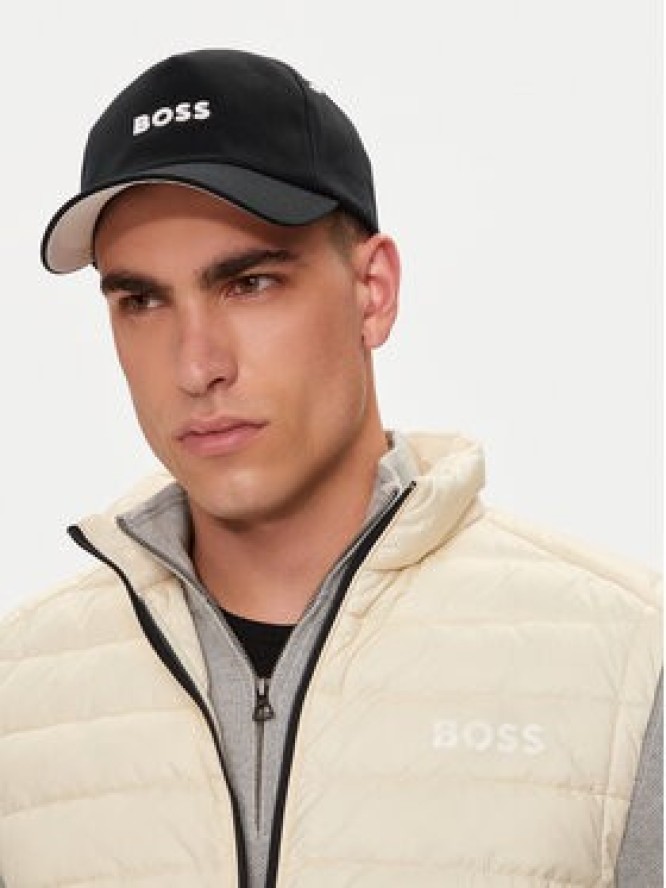 Boss Kamizelka Calano 50471854 Écru Regular Fit