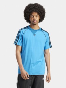 adidas T-Shirt SST IS2830 Niebieski Regular Fit