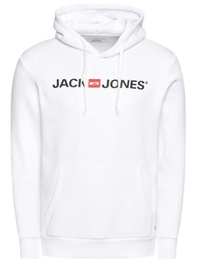 Jack&Jones Bluza Corp Old Logo 12137054 Biały Regular Fit