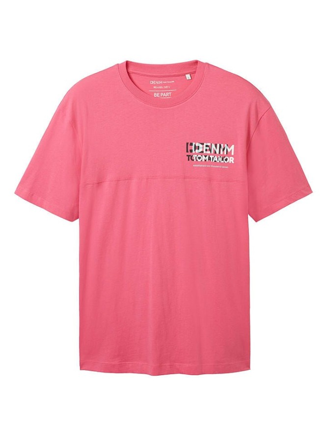Tom Tailor Koszulka w kolorze różowym rozmiar: L
