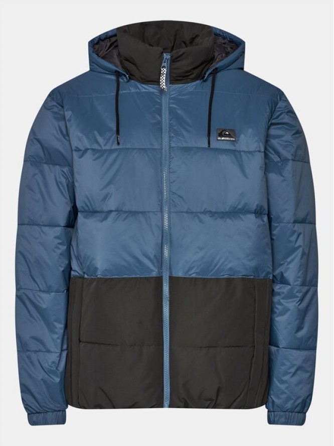 Quiksilver Kurtka puchowa Wolfs EQYJK03990 Niebieski Regular Fit