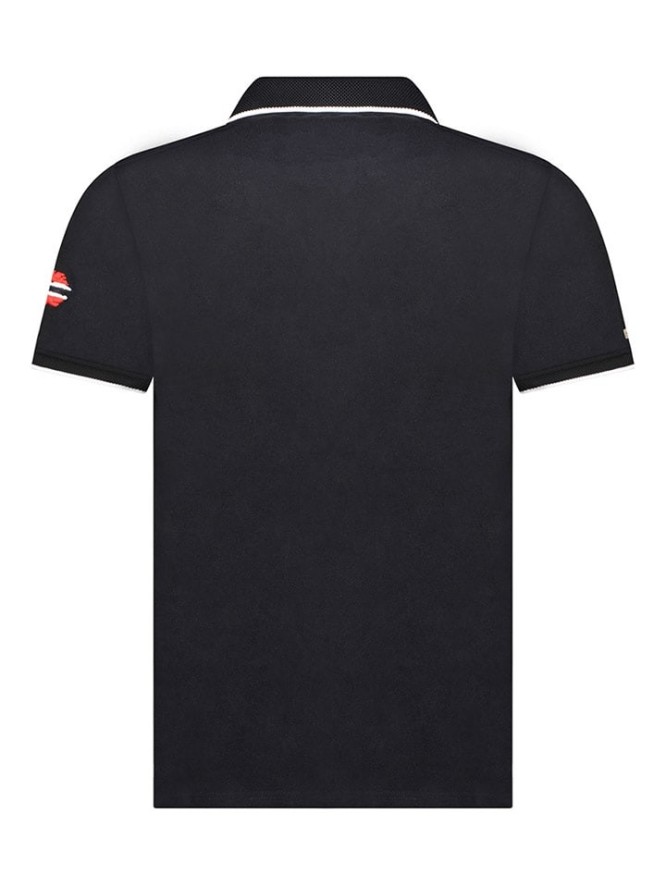 Geographical Norway Koszulka polo "Kara" w kolorze czarnym rozmiar: 3XL