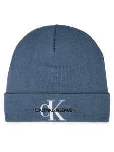 Calvin Klein Jeans Czapka Monologo Embro Beanie K50K511160 Granatowy