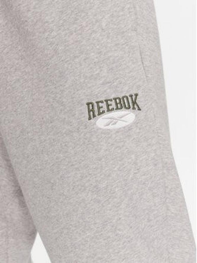 Reebok Spodnie dresowe Archive Essentials IM1535 Szary Regular Fit