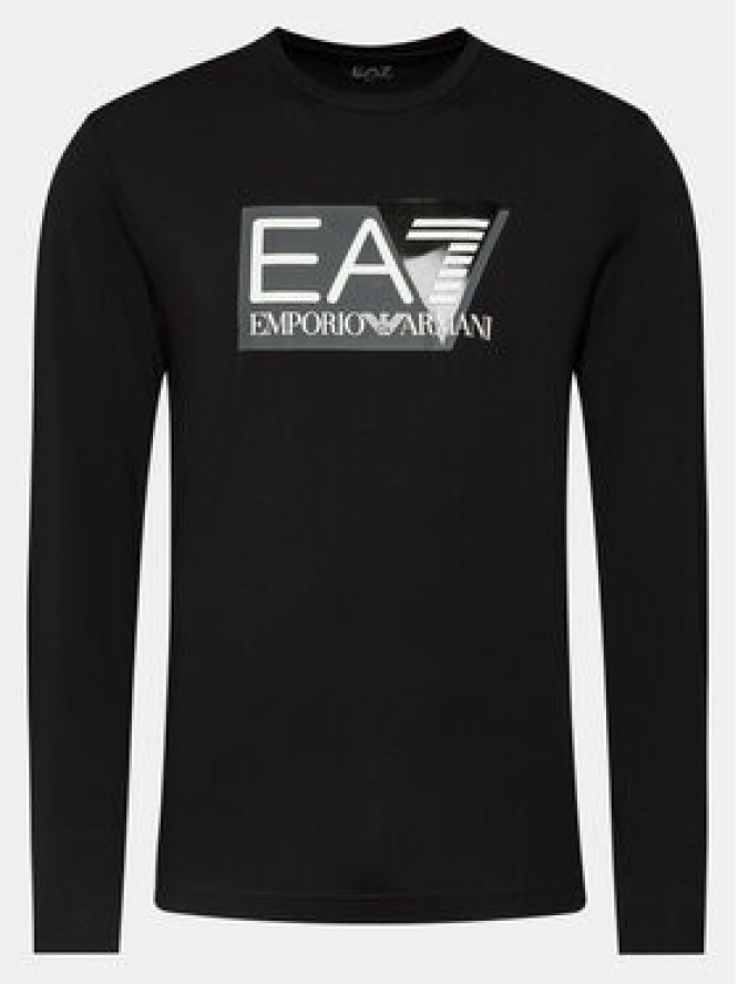 EA7 Emporio Armani Longsleeve 3DPT64 PJ03Z 1200 Czarny Regular Fit