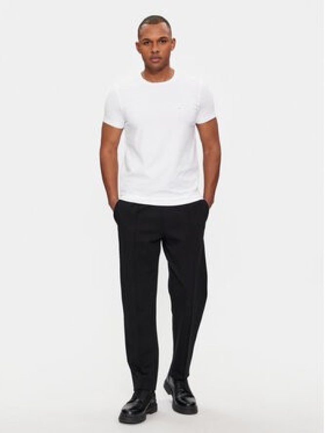 Calvin Klein T-Shirt K10K112724 Biały Slim Fit