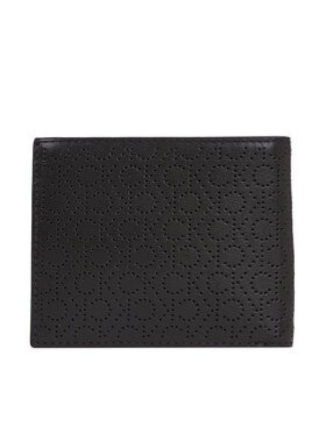 Calvin Klein Duży Portfel Męski Modern Bar Bifold 5Cc W/Coin K50K511835 Czarny