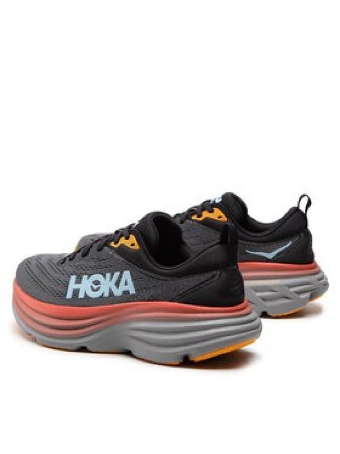 Hoka Buty do biegania M Bondi 8 1123202 Szary