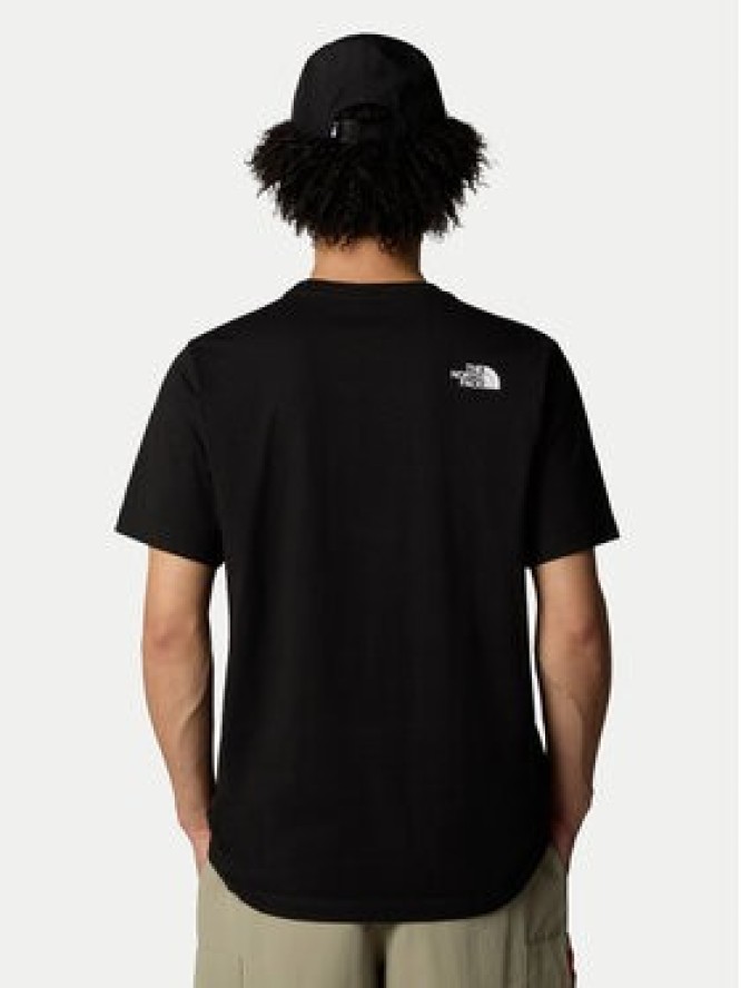 The North Face T-Shirt Easy NF0A8A6C Czarny Regular Fit