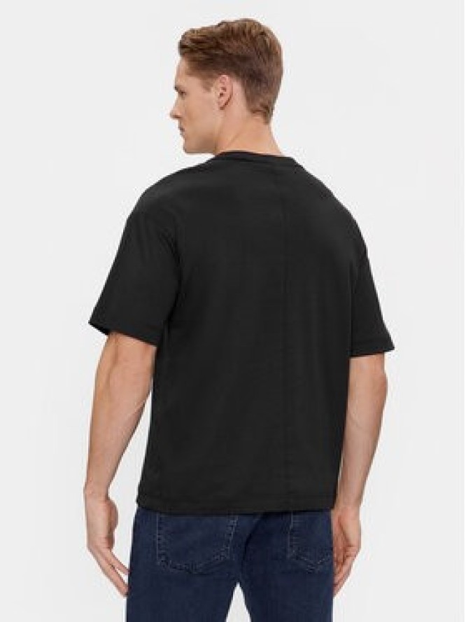 Calvin Klein T-Shirt Festive Logo K10K112202 Czarny Regular Fit