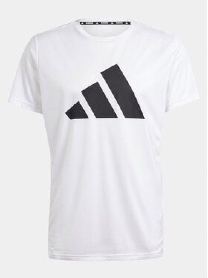 adidas T-Shirt Run It IN0075 Biały Regular Fit