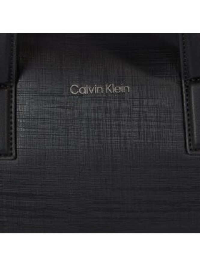 Calvin Klein Torba na laptopa Ck Must Check K50K511189 Czarny