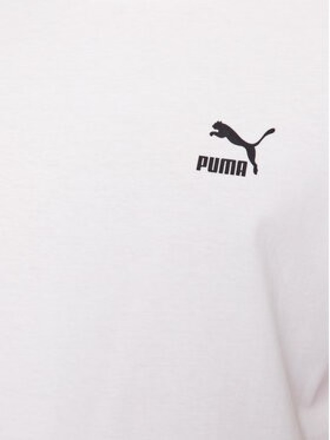 Puma T-Shirt Classics 535587 Biały Regular Fit