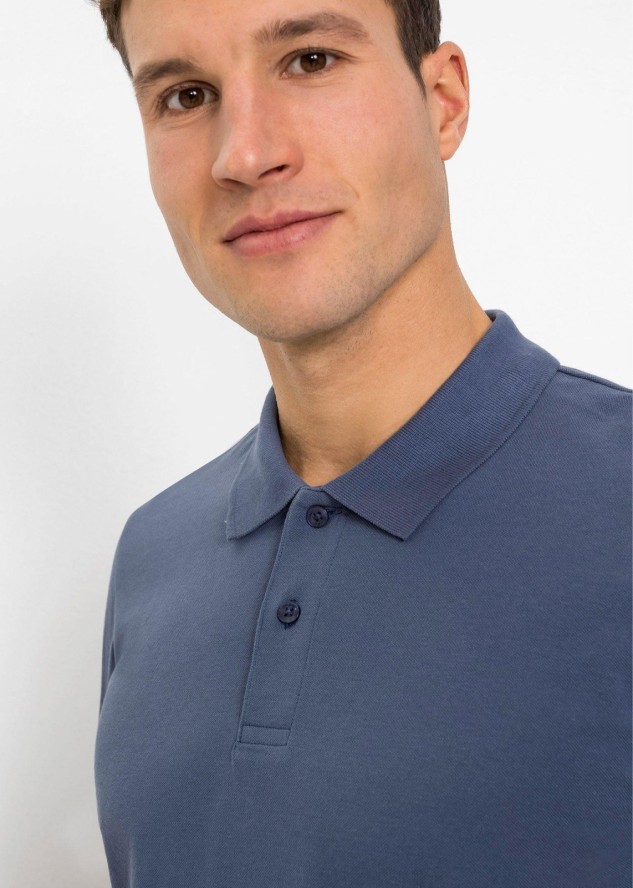 Shirt polo pique z czystej bawełny organicznej