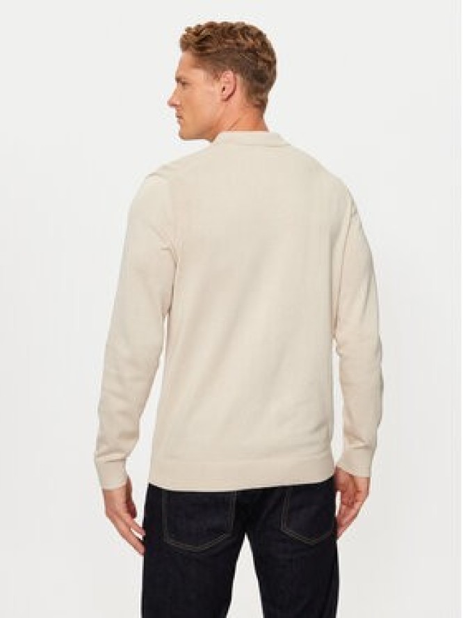 Jack&Jones Sweter Fred 12258582 Beżowy Regular Fit