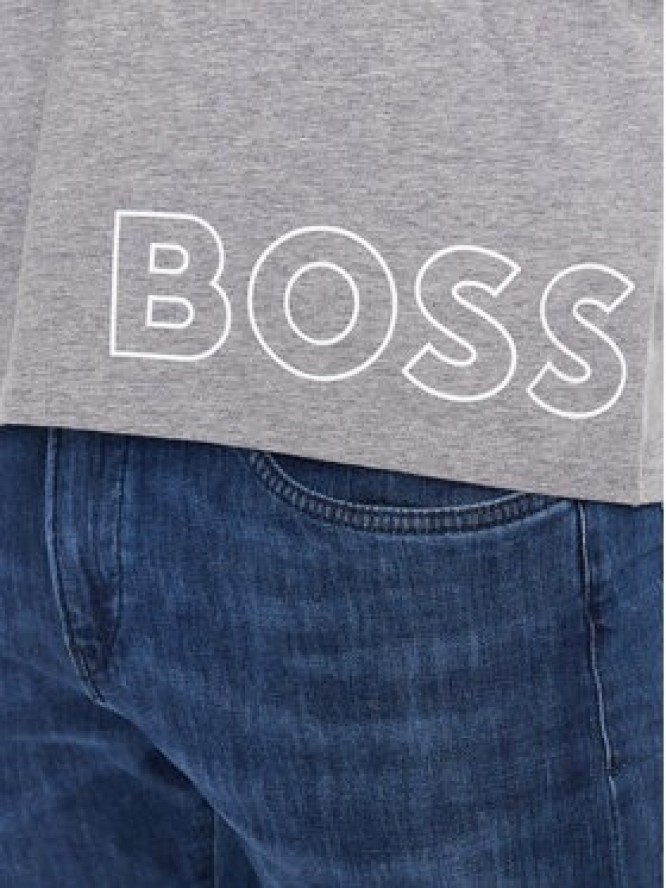 Boss T-Shirt 50472750 Szary Regular Fit