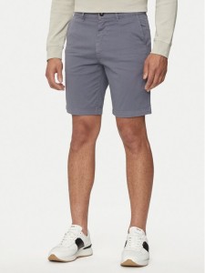 Boss Szorty materiałowe Chino-Slim-Shorts 50513035 Niebieski Slim Fit