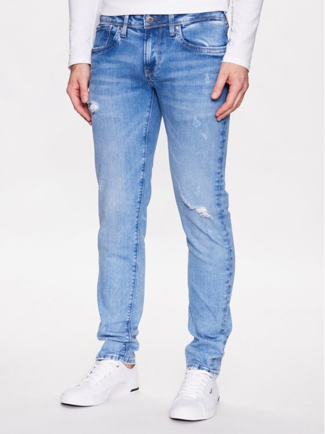 Pepe Jeans Jeansy Hatch PM206322VT5 Niebieski Slim Fit