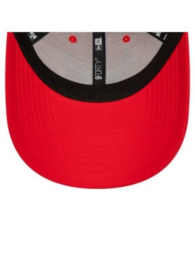 New Era Czapka z daszkiem Side Patch 940 Bulls 60435137 Czerwony