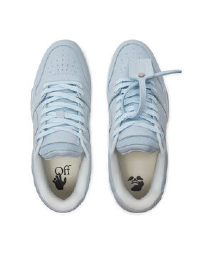 Off-White Sneakersy OMIA189S22LEA0044501 Błękitny