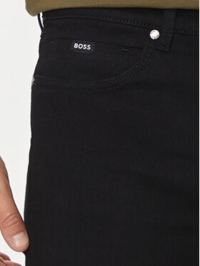 Boss Jeansy H-Delaware 50520837 Czarny Slim Fit