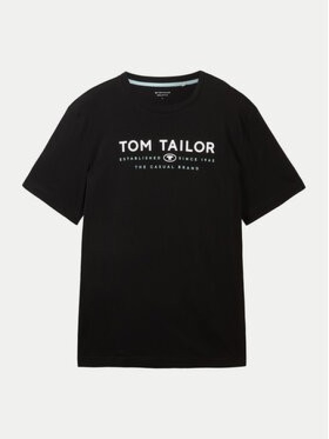 Tom Tailor T-Shirt 1043276 Czarny Regular Fit