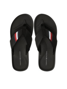 Tommy Hilfiger Japonki Comfortable Padded Beach Sandal FM0FM04473 Czarny