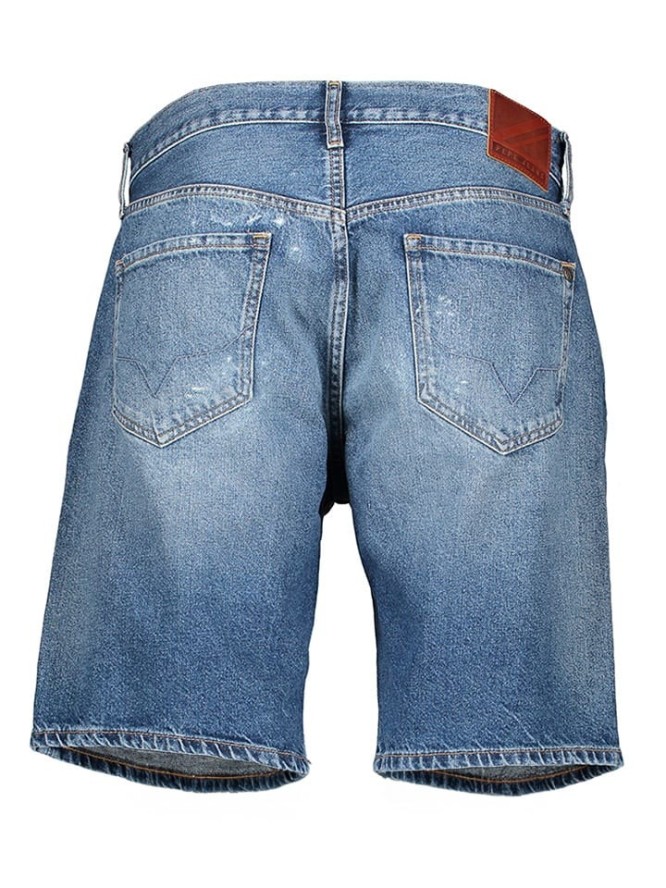 Pepe Jeans Szorty dżinsowe "Repair" - Comfort fit - w kolorze niebieskim rozmiar: W31