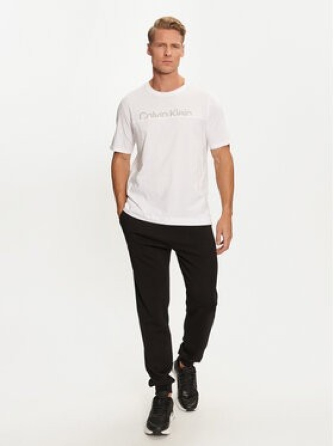 Calvin Klein Performance T-Shirt 00GMF4K142 Biały Regular Fit