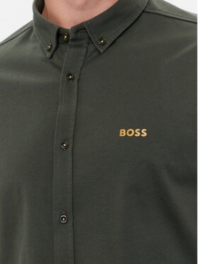 Boss Koszula B_Motion_L 50509742 Zielony Regular Fit