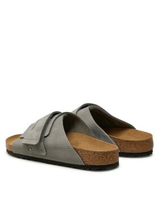 Birkenstock Klapki Kyoto Lenb 1024502 Szary