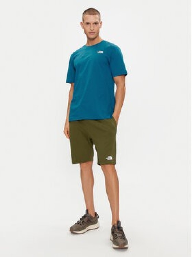 The North Face T-Shirt Redbox NF0A87NV Niebieski Regular Fit