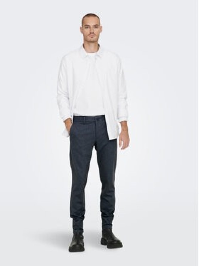 Only & Sons Chinosy 22022911 Niebieski Tapered Fit