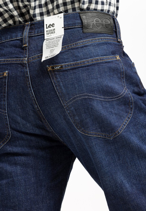 LEE AUSTIN MĘSKIE SPODNIE JEANSOWE JEANSY DŻINSY WORN FOAM L733KNIF