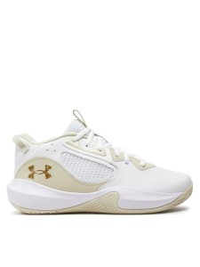 Under Armour Buty do koszykówki Ua Lockdown 6 3025616-103 Biały