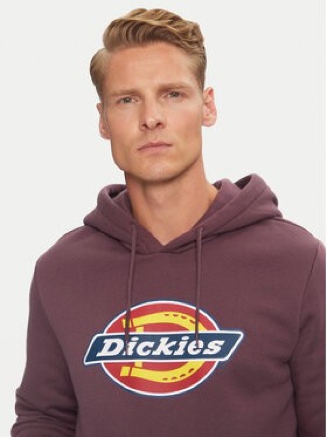 Dickies Bluza Icon Logo DK0A4XCB Fioletowy Regular Fit