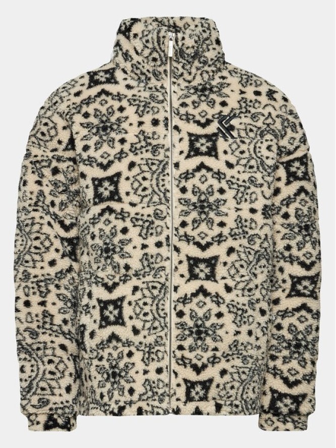 Karl Kani Kurtka zimowa Paisley 6076009 Beżowy Relaxed Fit