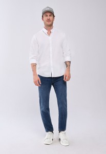 Jeansy z recyclingowanego materiału Slim Fit, D-DEXTER 41