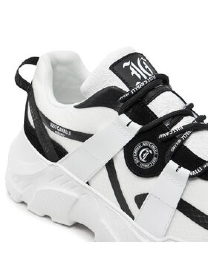 Just Cavalli Sneakersy 76QA3SL2 Biały