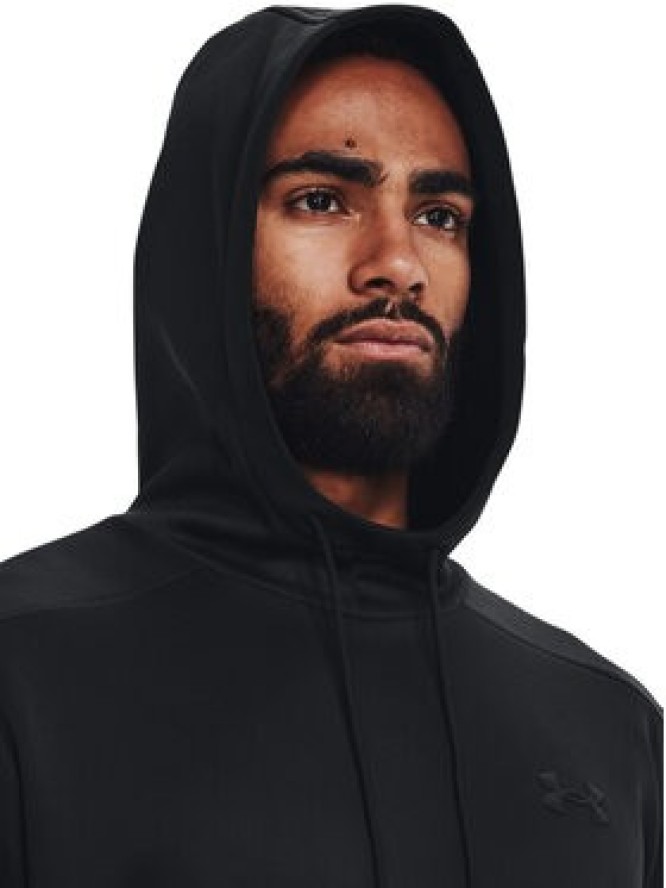 Under Armour Bluza UA Armour Fleece Hoodie 1373353 Czarny Regular Fit