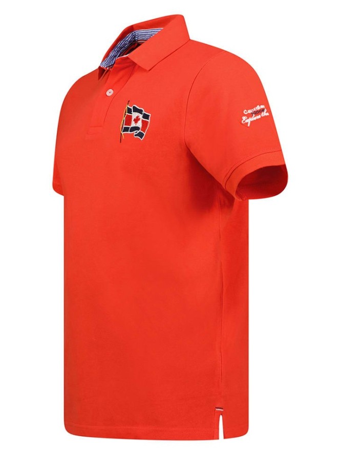 Canadian Peak Koszulka polo w kolorze czerwonym rozmiar: XL