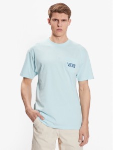 Vans T-Shirt Classic Back VN00004W Błękitny Classic Fit