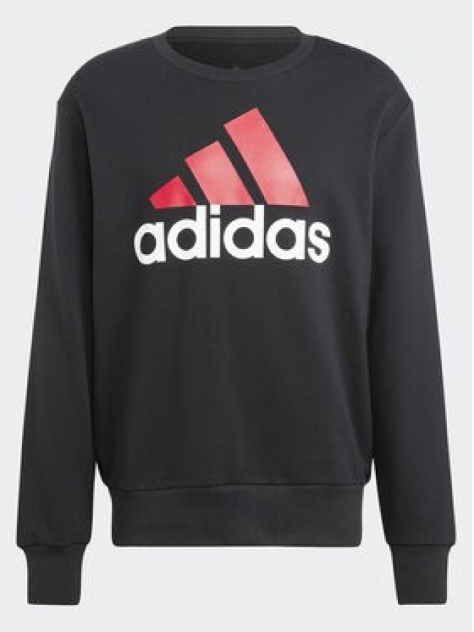 adidas Bluza Essentials French Terry Big Logo Sweatshirt IJ8583 Czarny Regular Fit