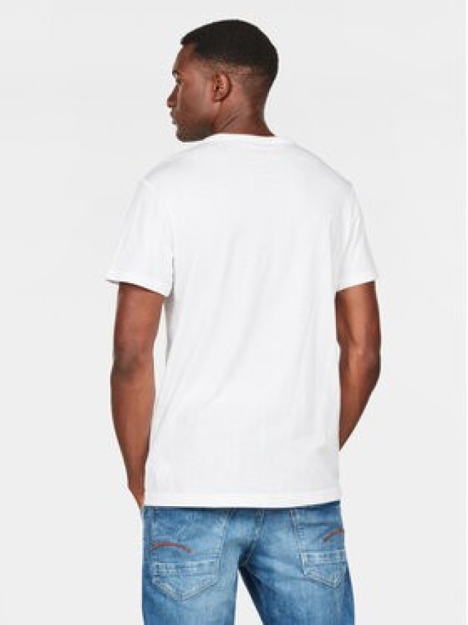 G-Star Raw T-Shirt Holorn D08512-8415 Biały Regular Fit